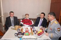 Туҳфаи Президенти Тоҷикистон ба иштирокчиёни Ҷанги дуюми ҷаҳонӣ дар ноҳияи Сино супорида шуд