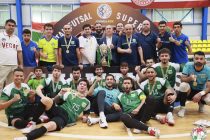Дастаи «Соро компания» чемпиони панҷкаратаи Тоҷикистон оид ба футзал шуд