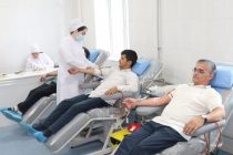 Бахшида ба Рӯзи ҷаҳонии донори хун дар Тоҷикистон маъракаи хунсупорӣ гузаронида шуд