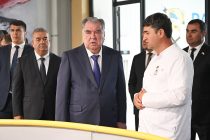 Президенти Ҷумҳурии Тоҷикистон Эмомалӣ Раҳмон дар ноҳияи Дарвоз Хоҷагии моҳипарварии «Тоҷ-Корея»-ро мавриди истифода қарор доданд