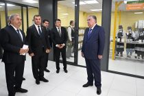 Президенти Ҷумҳурии Тоҷикистон Эмомалӣ Раҳмон дар ноҳияи Дарвоз Комплекси агросаноатии фермаи чорвопарварӣ ва коргоҳи коркарди маҳсулоти шириро ифтитоҳ намуданд