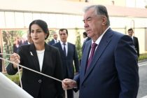 Сарвари давлат Эмомалӣ Раҳмон дар ноҳияи Мир Сайид Алии Ҳамадонӣ Муассисаи томактабиро ифтитоҳ намуданд