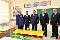 Президенти Ҷумҳурии Тоҷикистон Эмомалӣ Раҳмон дар шаҳри Панҷакент МТМУ №115-ро ифтитоҳ намуданд