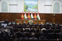 Нишасти матбуотӣ аз натиҷаҳои мулоқоту музокироти сатҳи олии Тоҷикистон ва Қирғизистон