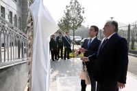Сарвари давлат Эмомалӣ Раҳмон бинои нави Раёсати Вазорати корҳои дохилии Ҷумҳурии Тоҷикистон дар шаҳри Душанберо мавриди истифода қарор доданд