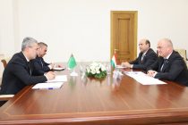 Густариши муносибатҳои байнипарлумонии Тоҷикистон ва Туркманистон баррасӣ гардид