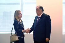 Президенти Ҷумҳурии Тоҷикистон Эмомалӣ Раҳмон бо Директори идории Бонки ҷаҳонӣ Анна Бйерде мулоқот намуданд