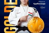Варзишгари тоҷик Мадина Қурбонзода дар Чемпионати Осиё соҳиби медали тилло гардид