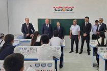 Дар ноҳияи Темурмалик мактаби нав ба истифода дода шуд
