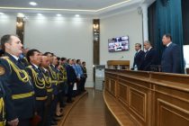 Дар Вазорати корҳои дохилӣ бахшида ба 34-солагии Истиқлоли давлатӣ ҳамоиши идона доир гардид