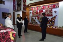 Муовини Сарвазири Беларус  дар Осорхонаи миллии Тоҷикистон бо таъриху фарҳанги тоҷикон шинос гардид