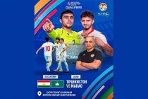 ҶОМИ ОСИЁ-2026. Имрӯз дастаи мунтахаби Тоҷикистон оид ба футзал бо дастаи Макао бозӣ мекунад