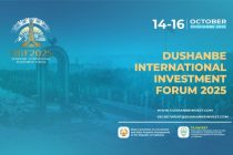 14-16 октябр Форуми байналмилалии сармоягузории «Dushanbe Invest-2025» баргузор мешавад