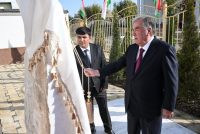 Президенти Ҷумҳурии Тоҷикистон Эмомалӣ Раҳмон дар ноҳияи Данғара бинои нави Ҷамоати деҳоти Пушингро ифтитоҳ намуданд