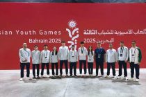 БОЗИҲОИ ОСИЁӢ. Шумораи медалҳои варзишгарони навраси тоҷик ба 15 адад расид