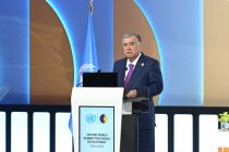 Президенти Тоҷикистон: «Гузариш ба иқтисоди «сабз» барои ҷомеаи ҷаҳонӣ баҳри ҳаллу фасли масоили иҷтимоӣ имконоти зиёд фароҳам меоварад»