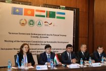 Дар Душанбе  Ҷаласаи Комиссияи байнидавлатӣ оид ба рушди устувори кишварҳои Осиёи Марказӣ баргузор гардид