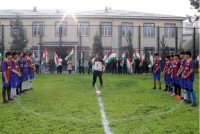 Дар Литсейи касбии политехникии шаҳри Душанбе майдончаи варзишии футбол ифтитоҳ гардид