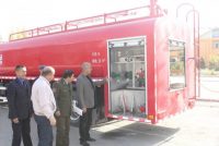 Ба ноҳияи Лахш як экскаватор ва як мошини пуриқтидори сӯхторхомӯшкунӣ ворид карда шуд