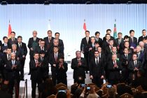 Президенти Ҷумҳурии Тоҷикистон Эмомалӣ Раҳмон дар Форуми тиҷоратии Осиёи Марказӣ + Ҷопон иштирок намуданд