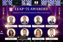 Корманди Донишгоҳи давлатии омӯзгории Тоҷикистон соҳиби ҷоизаи «Мутахассиси муносибатҳои байналмилалии сол –2025» гардид