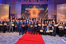 Маросими ҷоизасупорӣ ба ғолибони Озмуни ҷумҳуриявии «Бренди сол – 2025» баргузор гардид