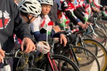 Дар шоҳроҳи ноҳияи Данғара мусобиқаи ҷумҳуриявӣ оид ба велосипедронӣ баргузор гардид