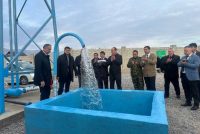 Сокинони деҳаи Фуруғдеҳи ноҳияи Хуросон бо оби тозаи нӯшокӣ таъмин шуданд