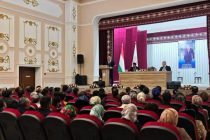 Дар ноҳияи Дӯстӣ доир ба омӯзиши Паёми Президенти Тоҷикистон ба Маҷлиси Олӣ ҳамоиш баргузор шуд