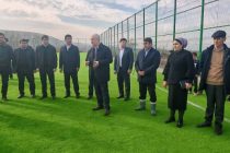 35-СОЛАГИИ ИСТИҚЛОЛИ ДАВЛАТӢ. Дар деҳаи Калфи Сабади ноҳияи Ёвон майдони варзишии муосир сохта мешавад