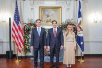 Сафири Тоҷикистон бо Котиби давлатии Иёлоти Муттаҳидаи Амрико мулоқот намуд