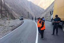 Дар роҳи Душанбе-Чанок 690 километр хатҳои уфуқӣ кашида шуданд