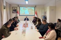 Сафири Тоҷикистон дар Австрия бо ҳамватанони бурунмарзии муқими шаҳри Вена мулоқот намуд
