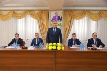 Дар Донишгоҳи давлатии ҳуқуқ, бизнес ва сиёсати Тоҷикистон оид ба шарҳи Паёми Президенти Тоҷикистон ба Маҷлиси Олӣ ҳамоиш доир шуд