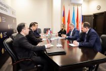 Намояндагони Сафорати Тоҷикистон бо роҳбарияти Донишгоҳи давлатии идоракунии Русия мулоқот анҷом доданд