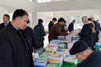 Дар ноҳияи Нуробод намоиш-фурӯши китобҳои тозанашр доир гардид