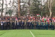 АРТИШИ МИЛЛӢ — КАФИЛИ ИСТИҚЛОЛИ ДАВЛАТӢ. Дар Донишкадаи тарбияи ҷисмонӣ Рӯзи таъсиси Қувваҳои Мусаллаҳи Тоҷикистонро таҷлил намуданд