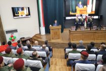 Дар Вазорати корҳои дохилӣ ба муносибати Рӯзи таъсиси Қувваҳои Мусаллаҳи Тоҷикистон ҳамоиш доир шуд