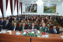 33-солагии таъсиси Қувваҳои Мусаллаҳро дар Донишгоҳи байналмилалии сайёҳӣ ва соҳибкории Тоҷикистон таҷлил намуданд