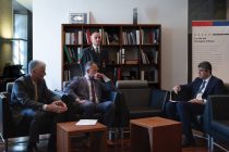 Сафири Тоҷикистон бо роҳбарияти кантони Тичинои Швейтсария мулоқот намуд