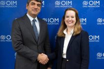 Намояндаи доимии Тоҷикистон бо Мудири кулли Созмони байналмилалии муҳоҷират мулоқот намуд