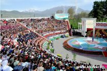 35-СОЛАГИИ ИСТИҚЛОЛИ ДАВЛАТӢ. 	Ба ин муносибат дар пойтахт рӯзҳои фарҳангии  шаҳру ноҳияҳо баргузор мешаванд