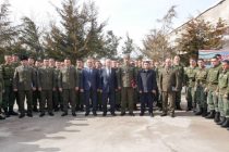 Дар қисми низомии Гвардияи миллӣ дар шаҳри Роғун ҳамоиш  доир гардид