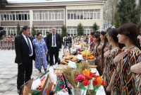 Маорифчиёни ноҳияи Шоҳмансур Ҷашни байналмилалии Наврӯзро дар сатҳи баланд таҷлил намуданд