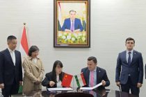 Байни Палатаи савдо ва саноати Тоҷикистон ва Бюрои савдои Вэнтсзяни  Чин  Ёддошти тафоҳум ба имзо расид