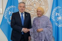 Сироҷиддин Муҳриддин бо муовини аввали Дабири кулли СММ Амина Муҳаммад мулоқот намуд