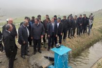 СОЛИ ОБОДОНИЮ СОЗАНДАГӢ. Дар Ҷамоати деҳоти Урметани ноҳияи Айнӣ ду пойгоҳи обкашӣ ба истифода дода шуд