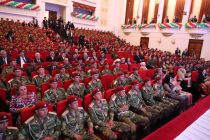 Ба муносибати Рӯзи қушунҳои дохилӣ ҳамоиши тантанавӣ баргузор шуд