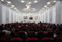 Бо сокинони шаҳри Конибодом дар мавзуи  худогоҳию худшиносии миллӣ вохӯрӣ баргузор шуд