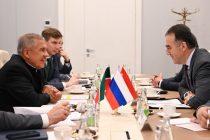 Рустам Минниханов: «Барои рушди ҳамкории бисёрҷониба байни Тоҷикистон ва Тотористон имконоти фаровон мавҷуданд»